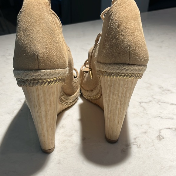 Aquazzura Christy Lace Up Wedges - Picture 4 of 6